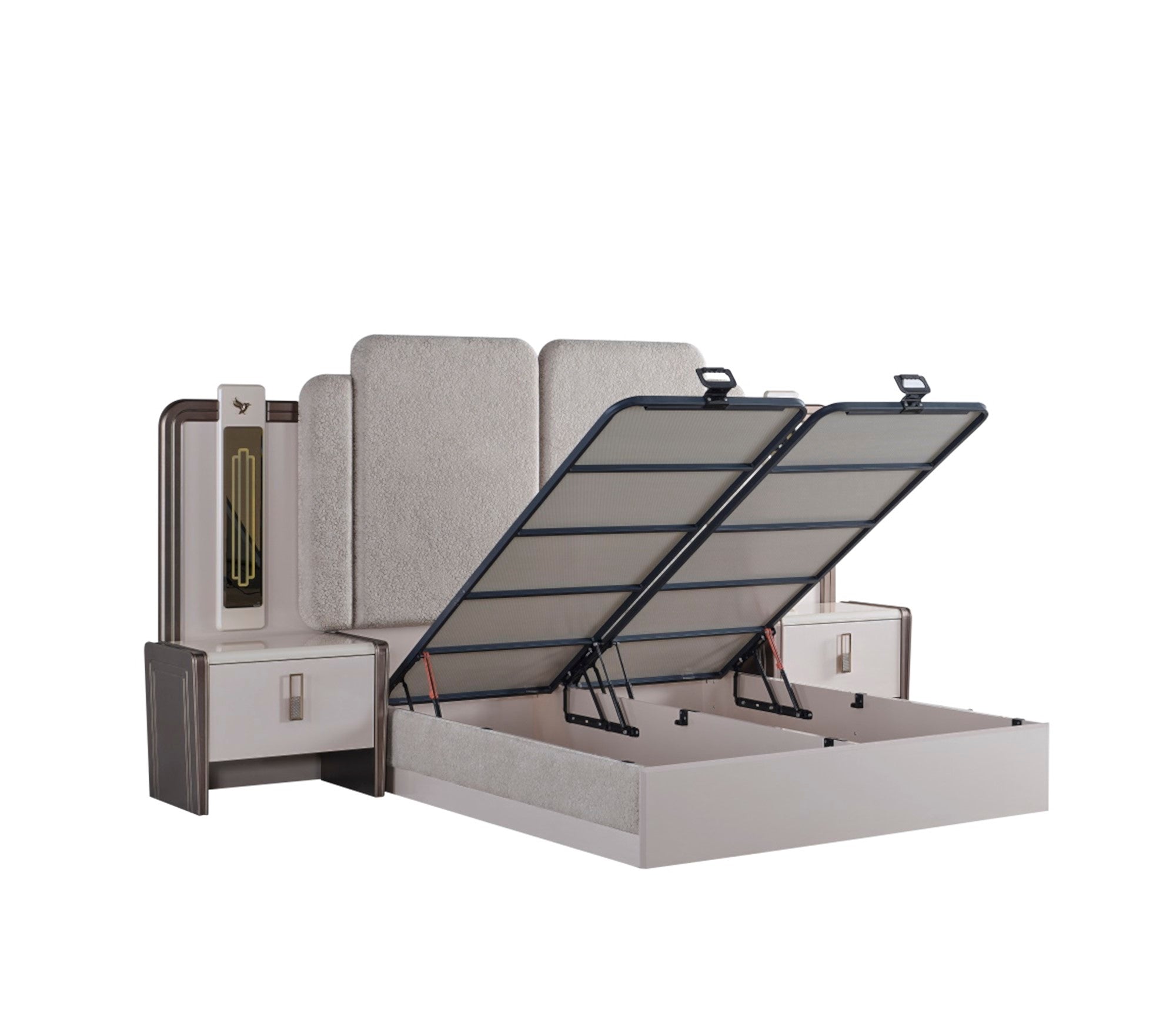 Nirvana Bed Frame With Headboard