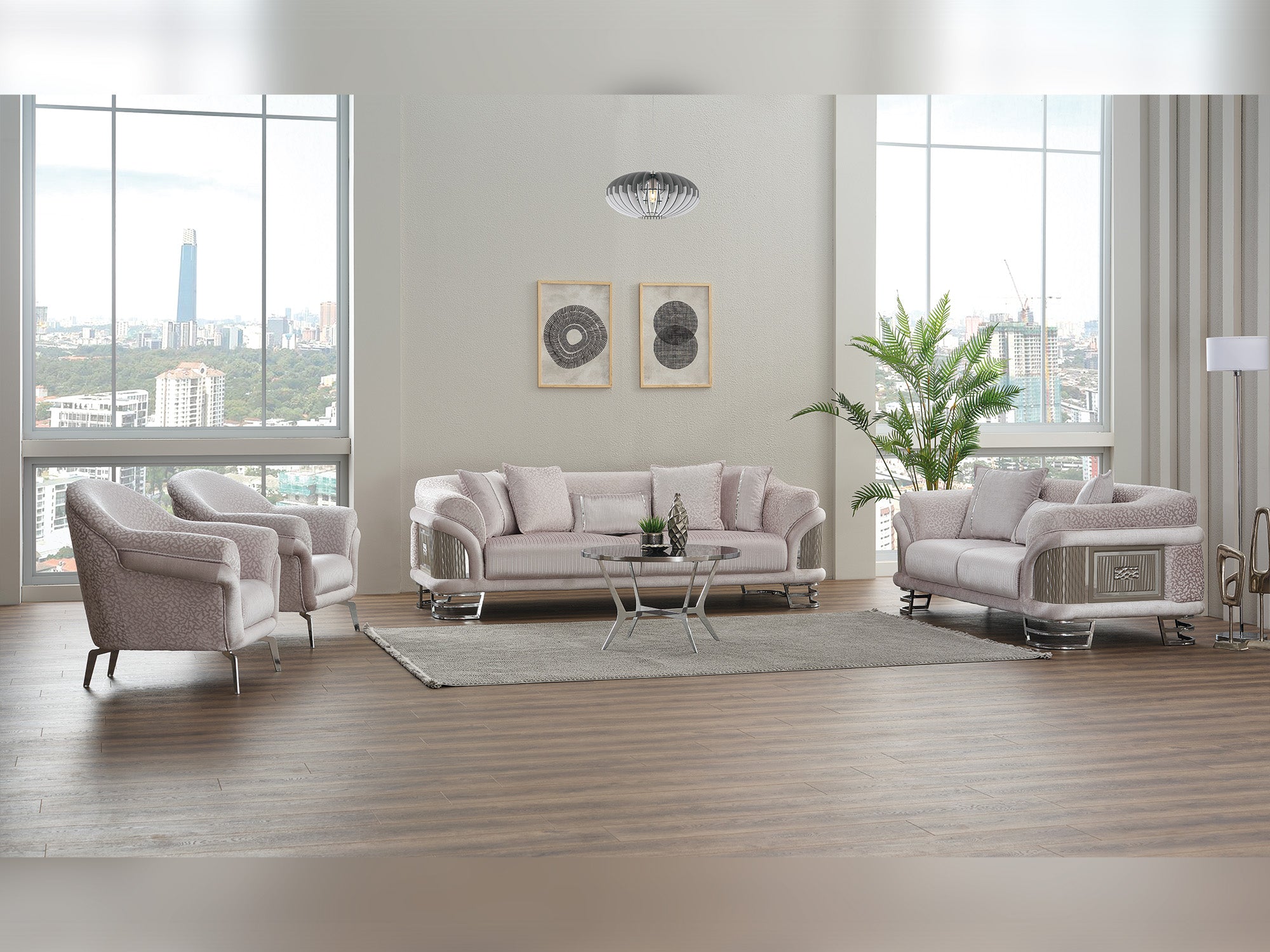 Versace Livingroom Set