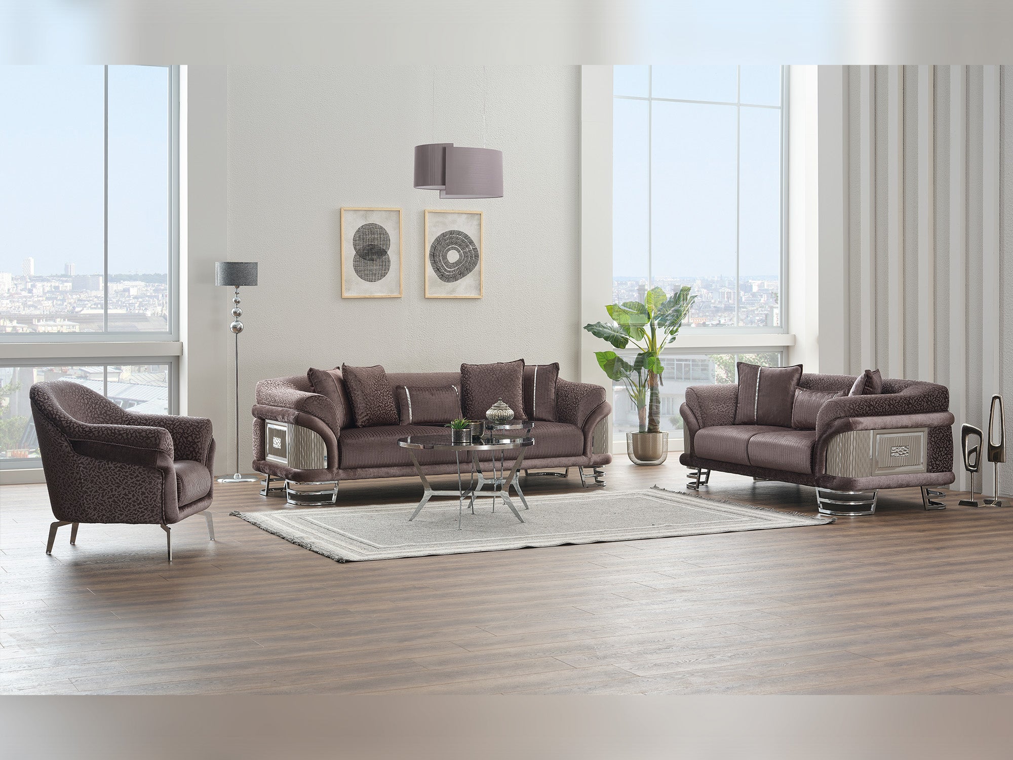 Versace Livingroom Set