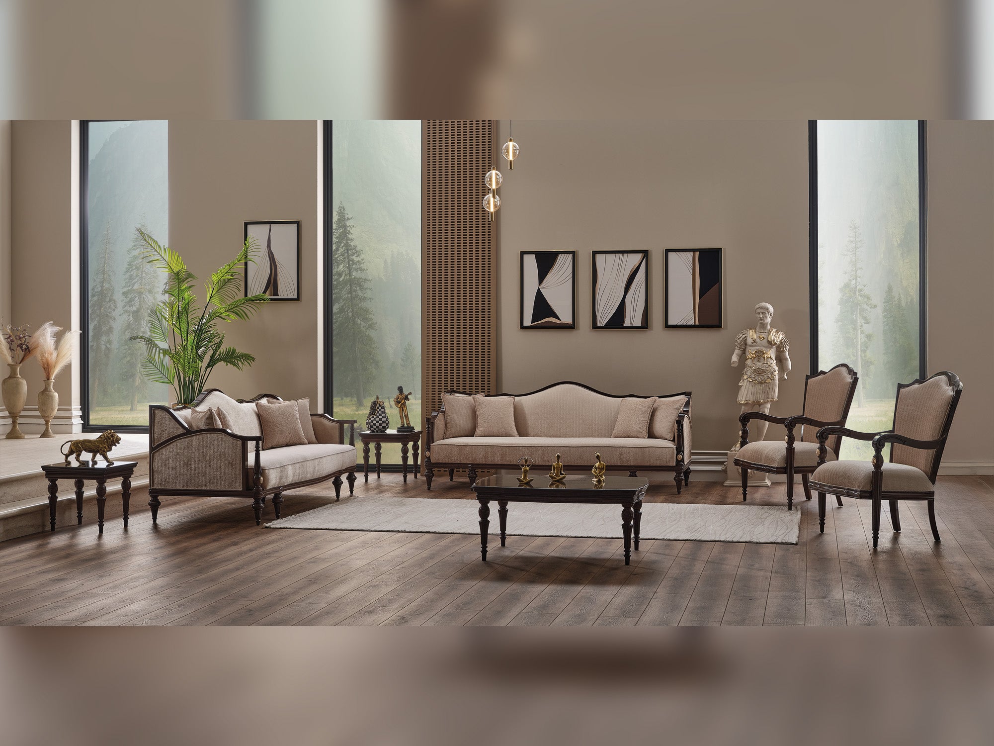 Zumrut Lux Livingroom Set
