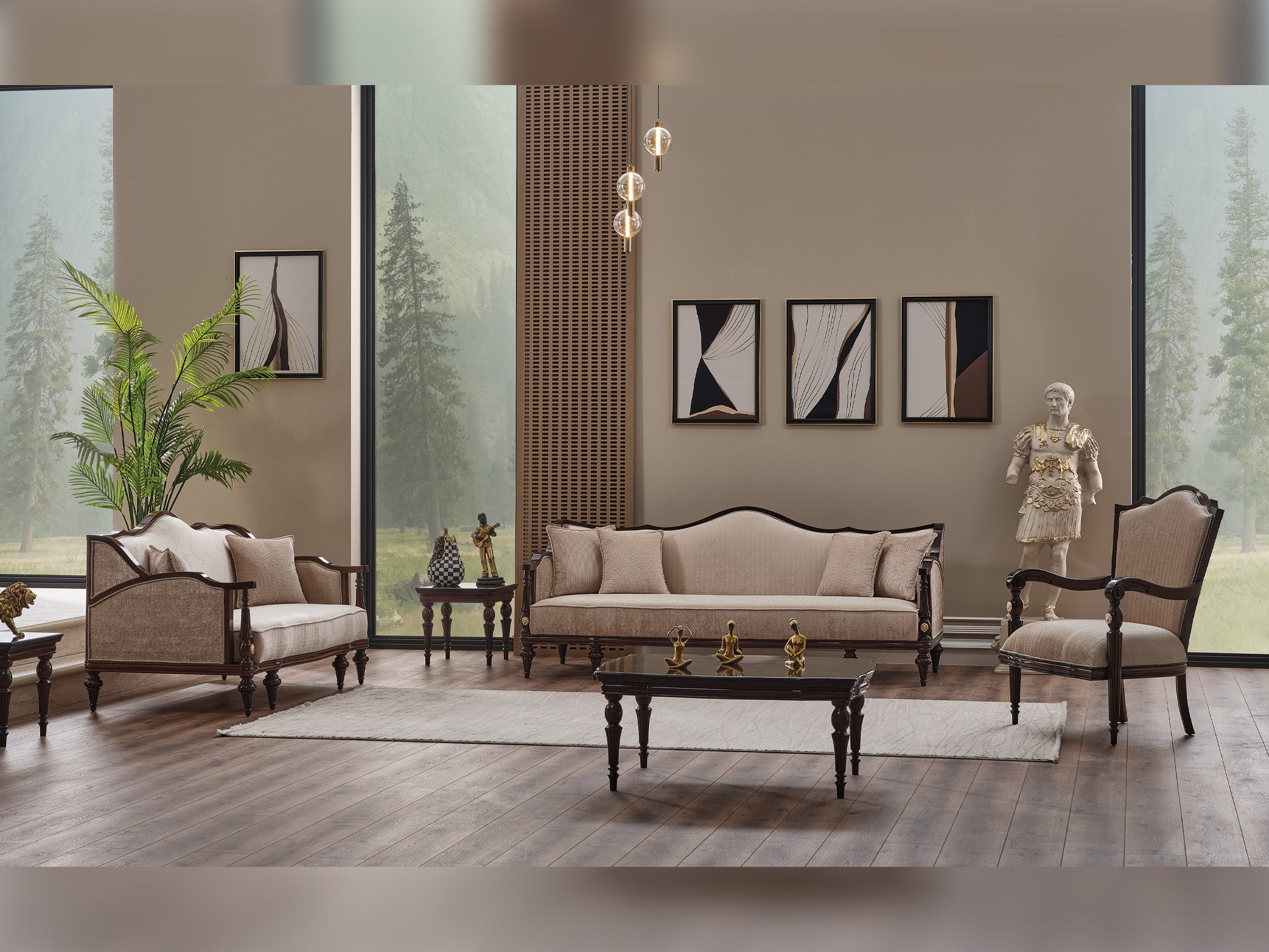 Zumrut Lux Livingroom Set