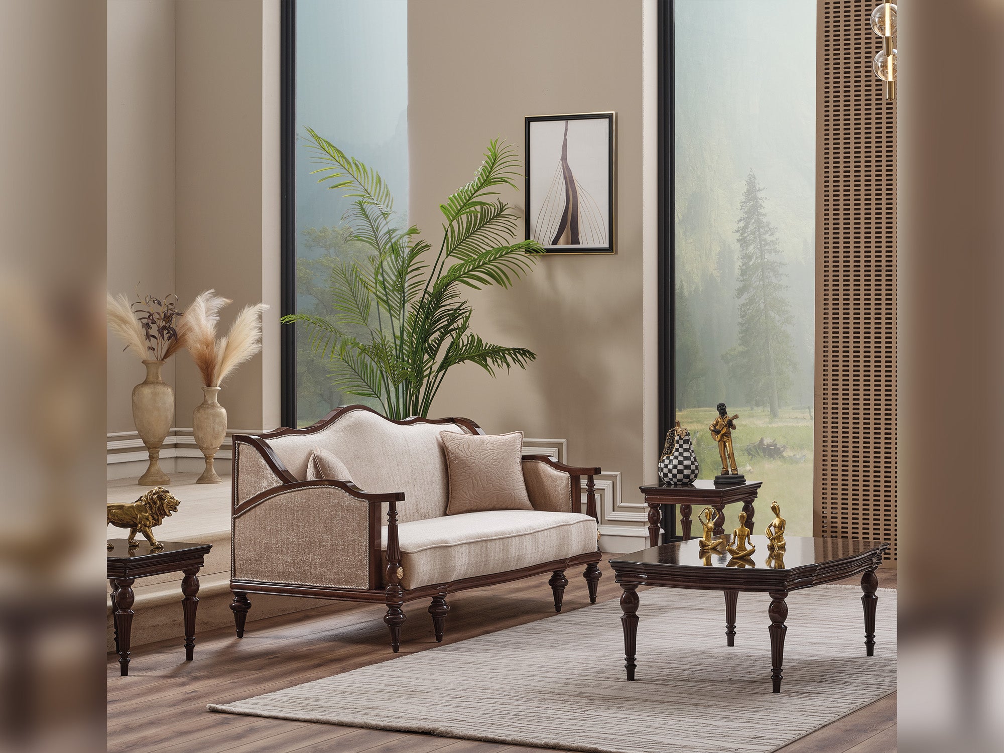 Zumrut Stationary Loveseat